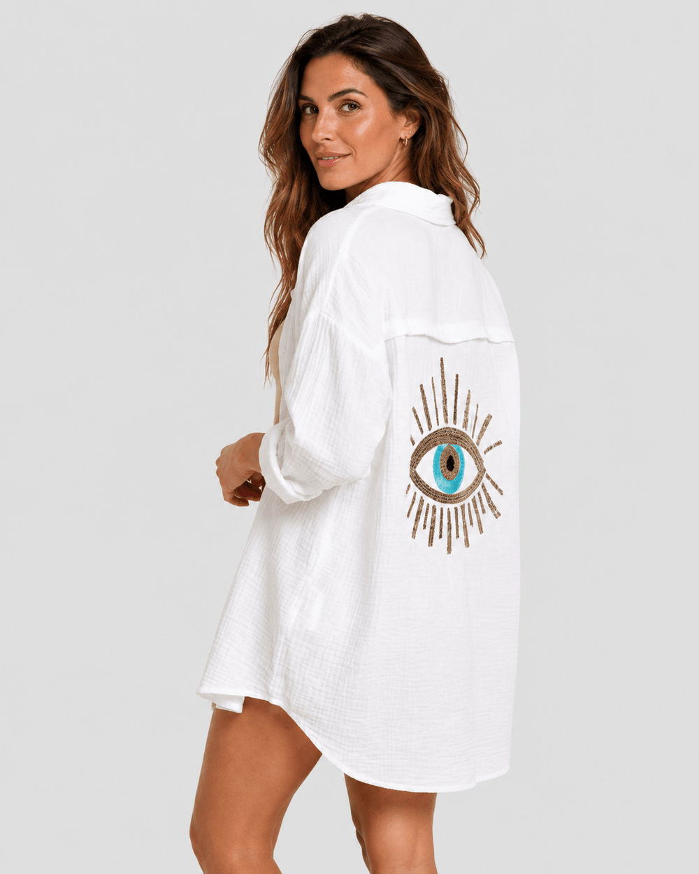 Nayra | Casual Ibiza-Style Shirt