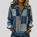 Meridell™ | Maglione con Stampa Color Block