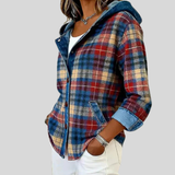 Hildred™ | Shacket Foderata a Quadri