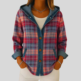 Hildred™ | Shacket Foderata a Quadri