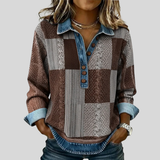 Meridell™ | Maglione con Stampa Color Block