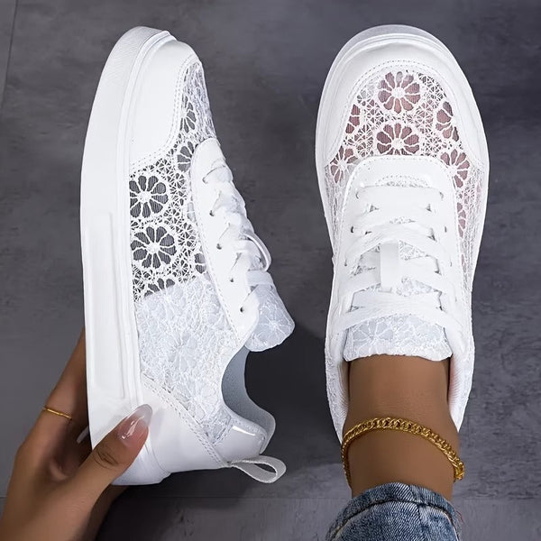 Dentelle | Sneaker in Pizzo Floreale