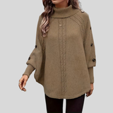Norelle™ | Maglione a Collo Alto Lavorato a Trecce
