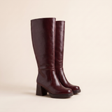 Stivali alti NORA bordeaux
