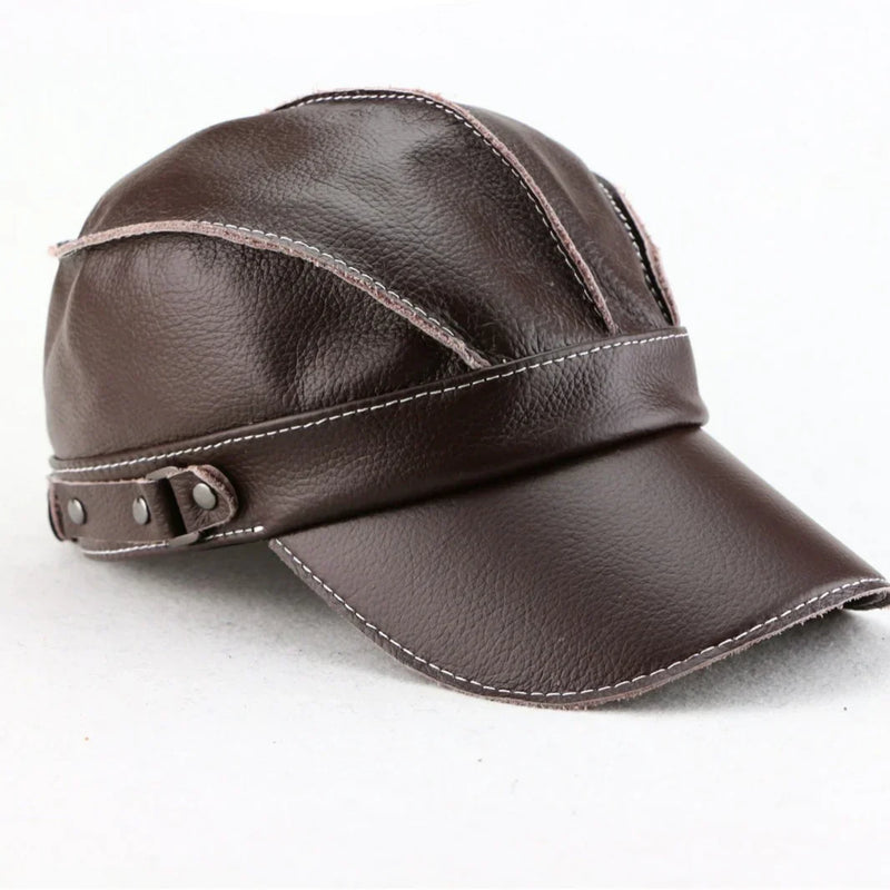 Gael | Leather Cap
