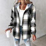 Overshirt Foderata con Cappuccio Élise
