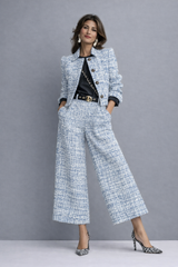 SPYCISŁAWA | Completo in tweed per le giornate fresche