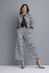 SPYCISŁAWA | Completo in tweed per le giornate fresche