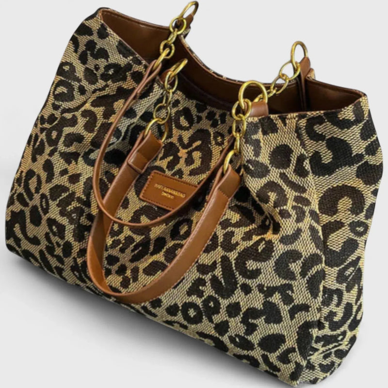 Valeria | Elegant Leopard-Print Bag