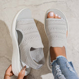 Zina | Women’s Breathable Knit Platform Sandals
