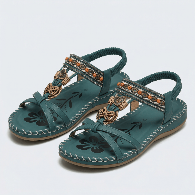 Nadia | Ibiza-Style Orthopaedic Sandals for Comfort and Elegance