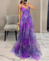Giselle | Lovely Floral-Print Maxi Dress