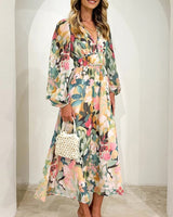 Elena | Feminine Floral Dress