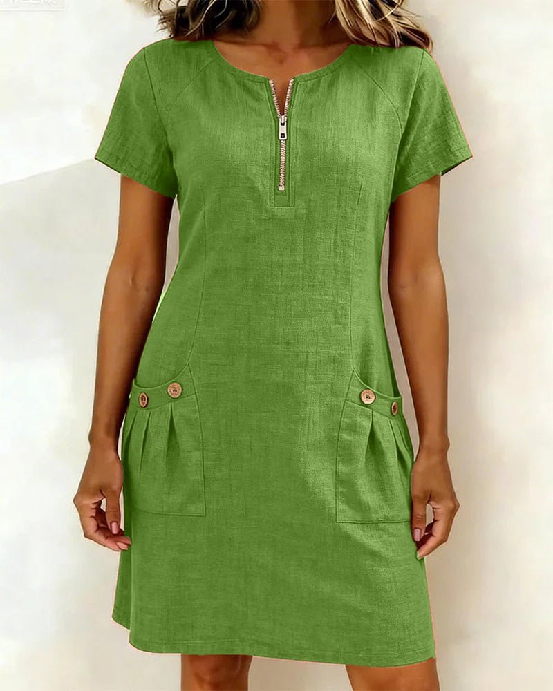 Lina™ Vestito — Eleganza naturale per ogni giorno