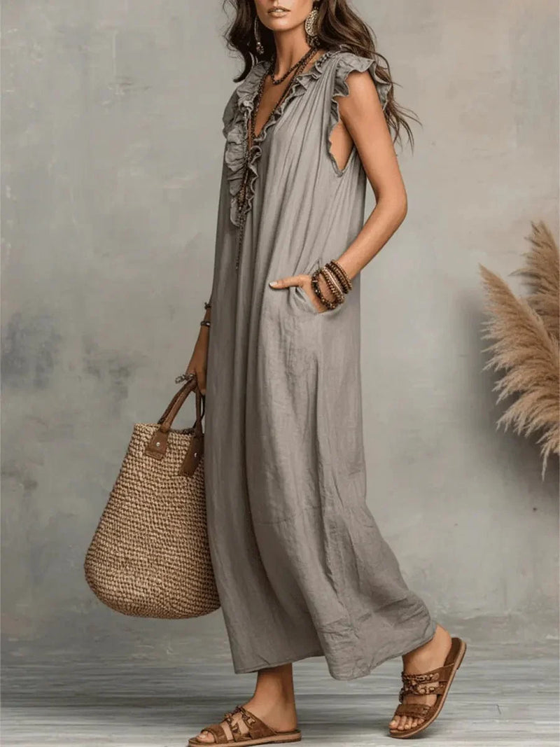 Camélia | Bohemian Maxi Dress
