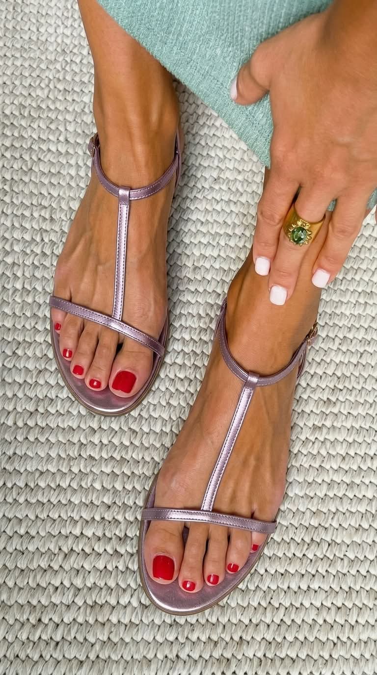 Alba | Golden Summer Sandals