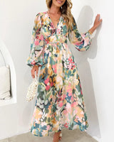 Elena | Feminine Floral Dress