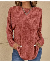 Irene - Classic Casual Long-Sleeve Jumper