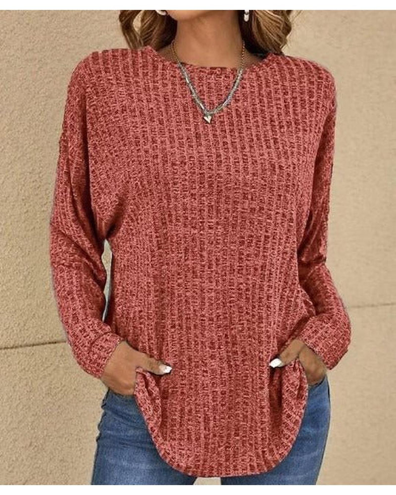 Irene - Classic Casual Long-Sleeve Jumper