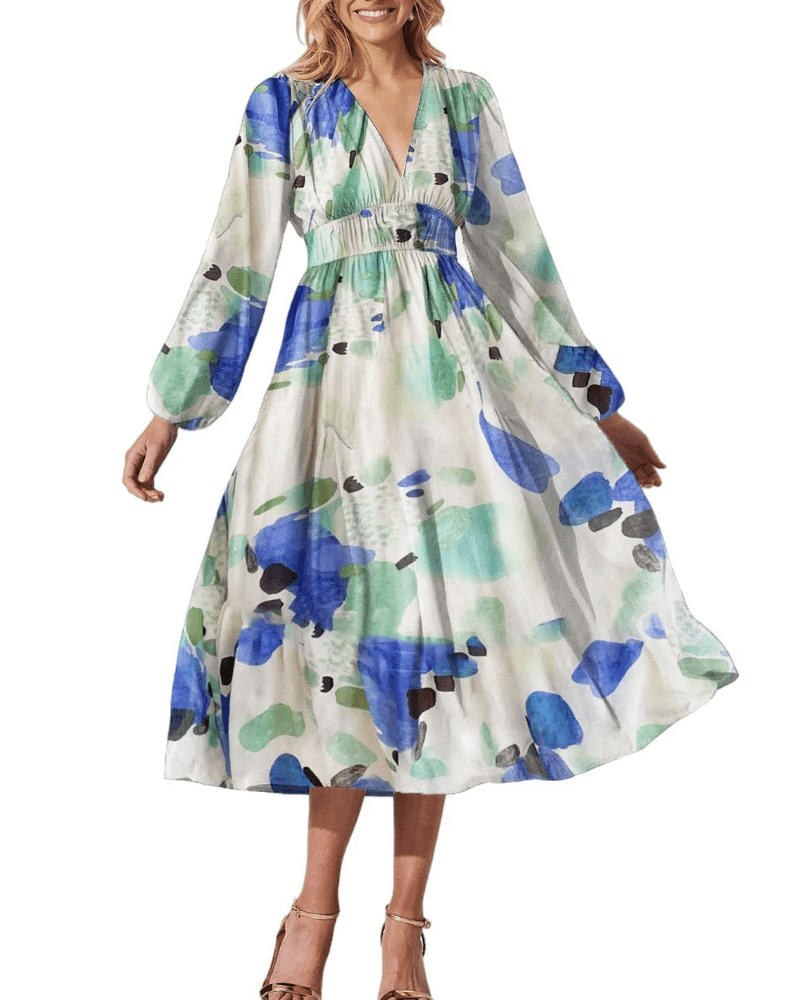 Elena | Feminine Floral Dress
