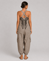 María Teresa | Embroidered Bohemian Jumpsuit