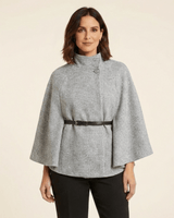 Lea | Elegant Belted Jacket with Butterfly Sleeves