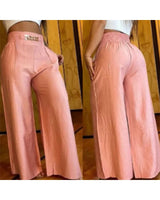 Siena – High-Waisted Wide-Leg Trousers with Belt Detail