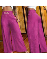 Siena – High-Waisted Wide-Leg Trousers with Belt Detail
