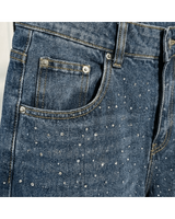 Valeria | Wide-Leg Jeans with Sparkling Details
