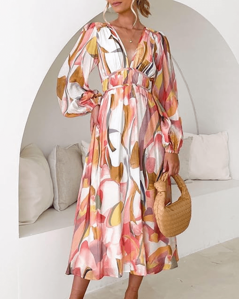 Elena | Feminine Floral Dress