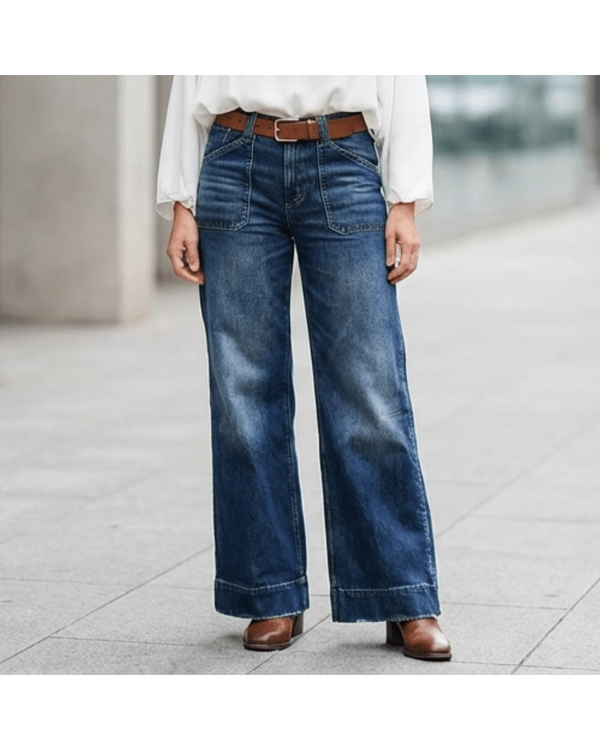 Dalia | Retro Flared Jeans