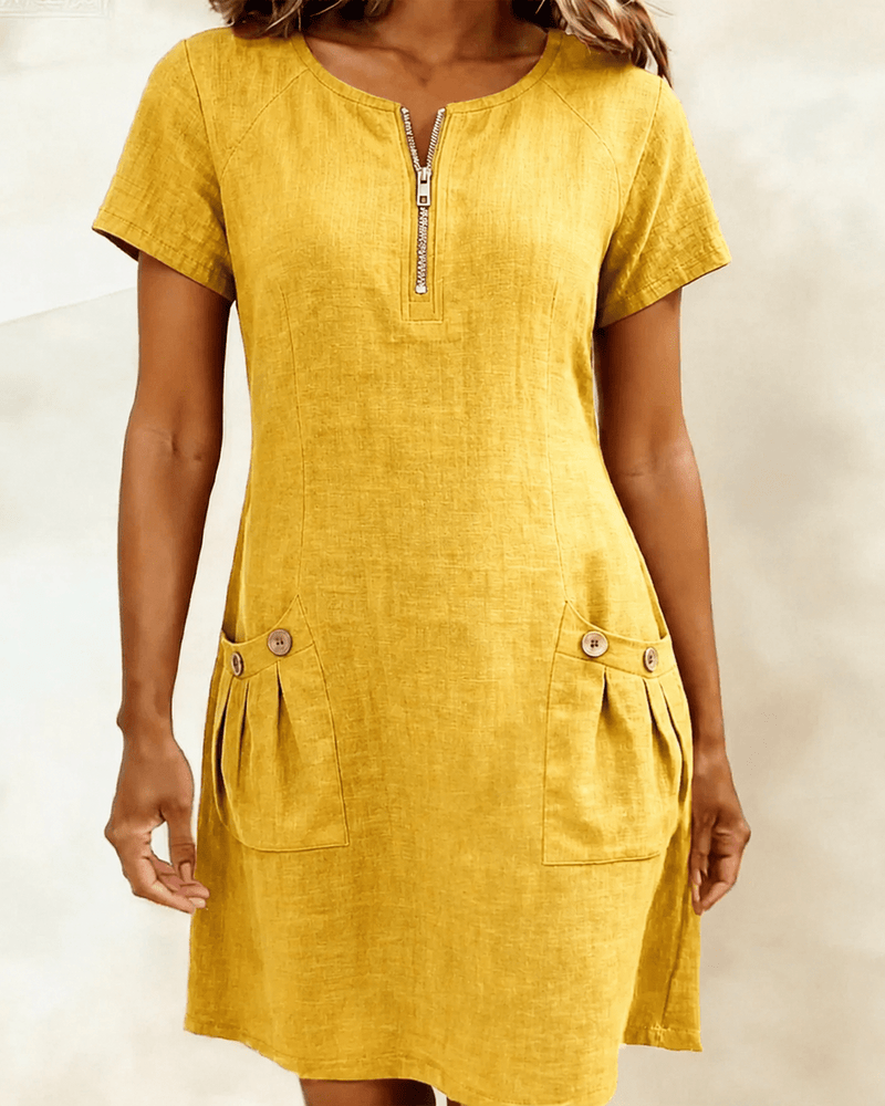 Lina™ Vestito — Eleganza naturale per ogni giorno
