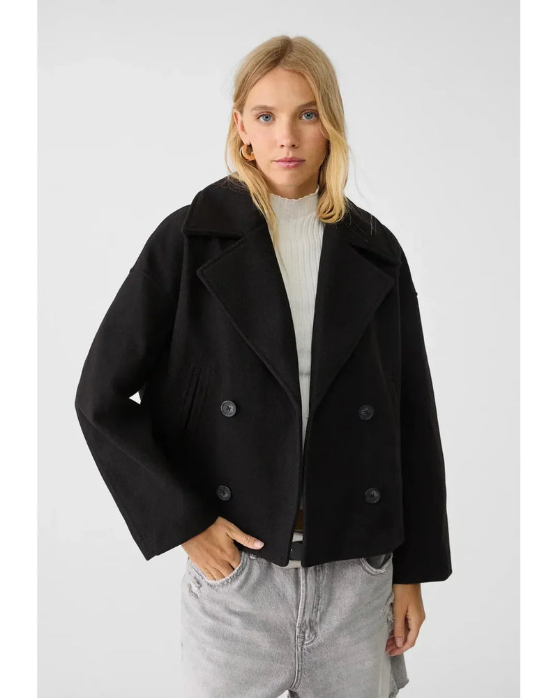 Adriana | Elegant Double-Breasted Button Jacket