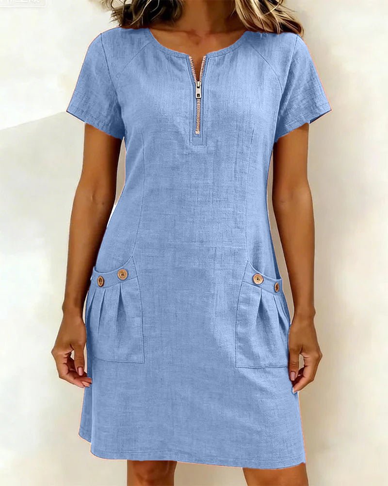 Lina™ Vestito — Eleganza naturale per ogni giorno