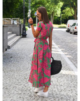 Julia | Elegant V-Neck Figure-Flattering Dress
