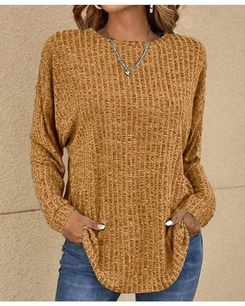 Irene - Classic Casual Long-Sleeve Jumper