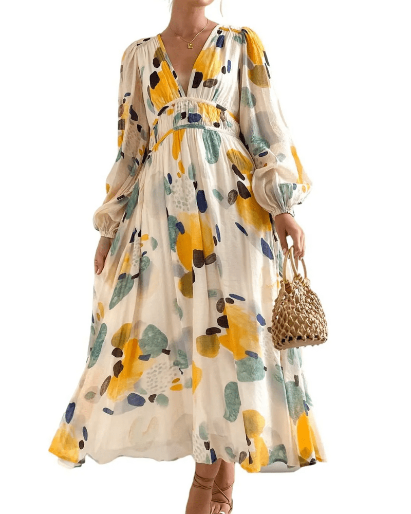 Elena | Feminine Floral Dress