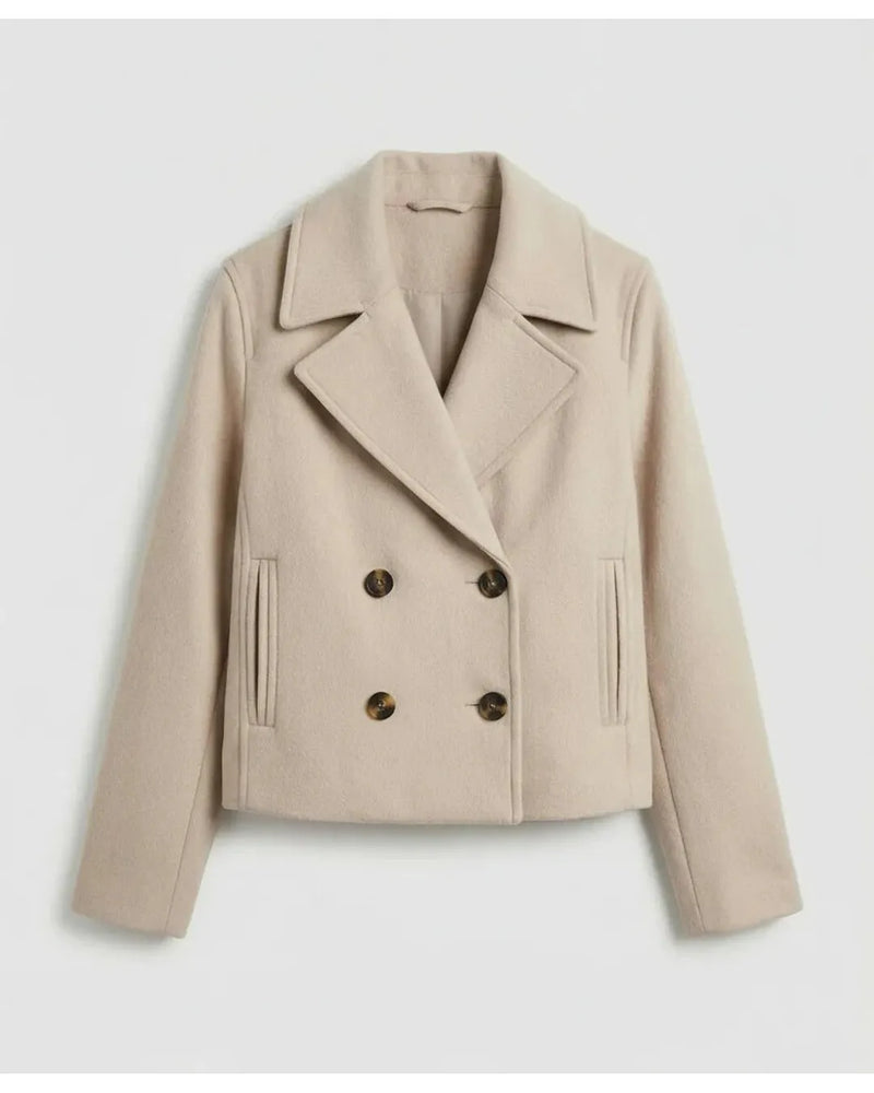 Adriana | Elegant Double-Breasted Button Jacket