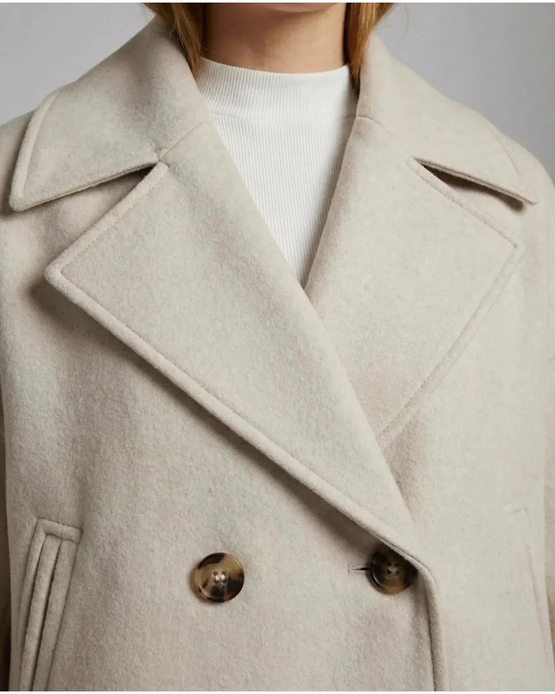Adriana | Elegant Double-Breasted Button Jacket