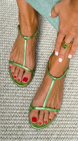Alba | Golden Summer Sandals