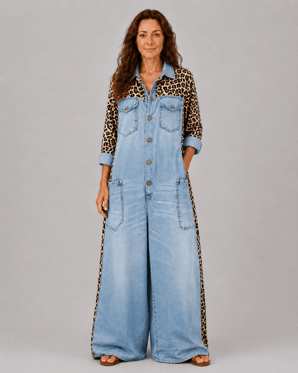 Amanda | Tuta in Denim