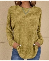 Irene - Classic Casual Long-Sleeve Jumper