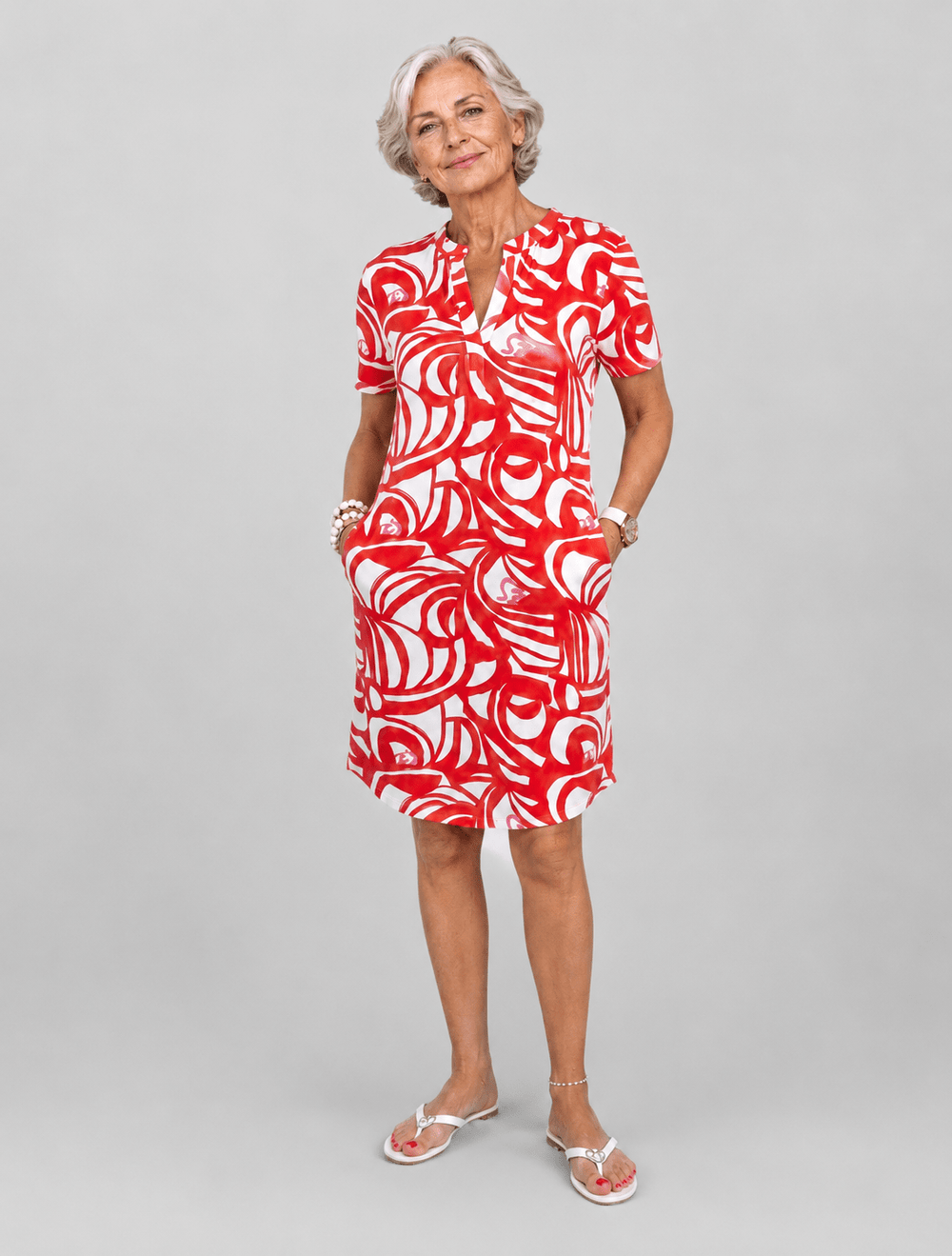 Marina | Short-Sleeve Dress