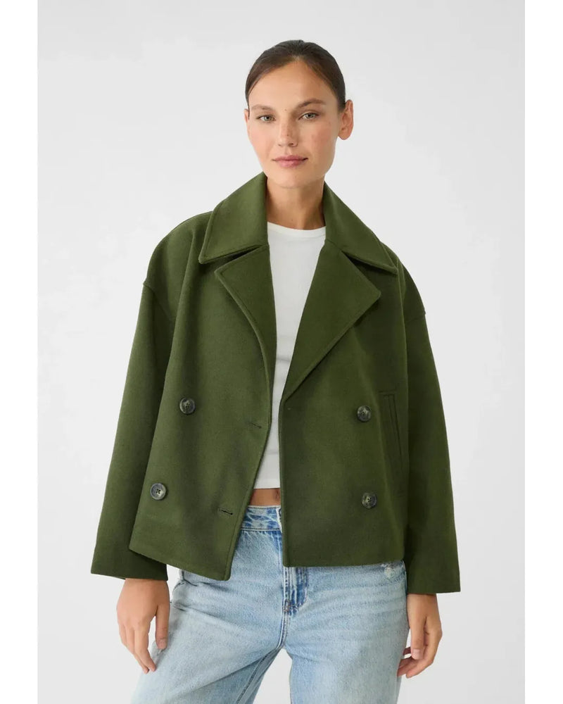 Adriana | Elegant Double-Breasted Button Jacket