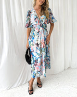 Elena | Feminine Floral Dress
