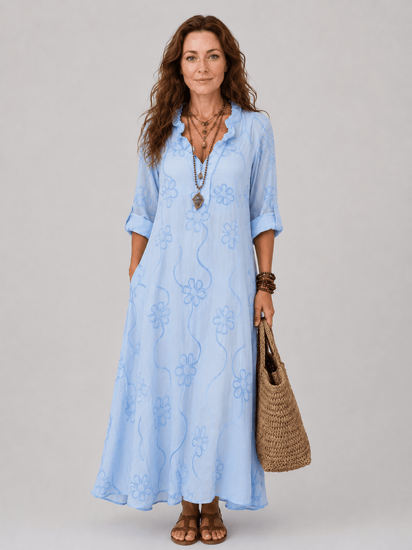 Sienna | Floral Long Summer Dress