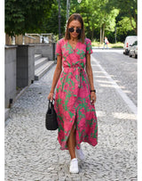Julia | Elegant V-Neck Figure-Flattering Dress