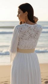 Vestito Boho in Pizzo Puro