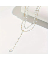 Layered Pearl Necklace