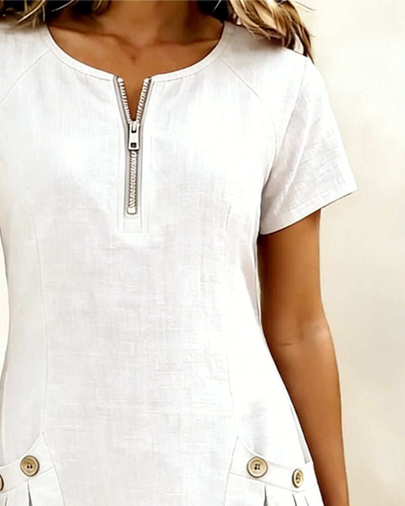 Lina™ Vestito — Eleganza naturale per ogni giorno